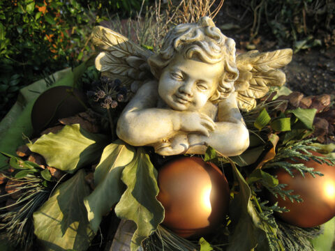 Weihnachtsdeko in Wurzerlsgarten