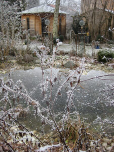 Wurzerlsgarten im Winter