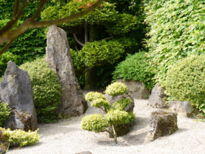 buddhistischer Koi-Garten im Park der Gärten, Bad Zwischenahn