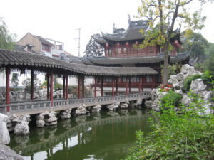 Wandelgang im Yu Yuan, Yu Garten, Shanghai