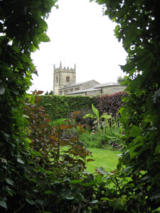 Ladies Garden, im roten Teil, Coughton Court