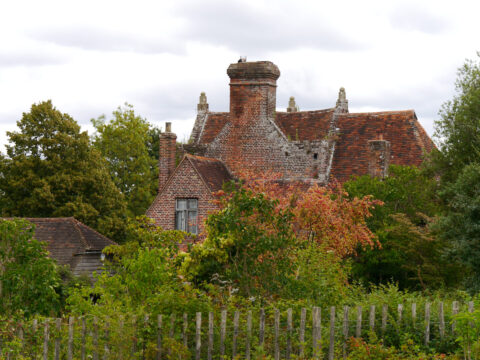 Alter Garten im Randbereich von Sissinghurst.