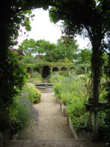 Kräutergarten in Abbey House Gardens