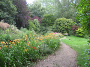 In der Flussaue von Abbey House Gardens
