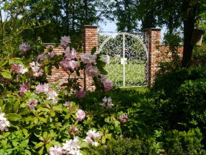 Garten Margrit und Karl-Heinz Krüger, Simmerhausen im Oldenburger Land. 