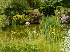 Garten Margrit und Karl-Heinz Krüger, Simmerhausen im Oldenburger Land. 