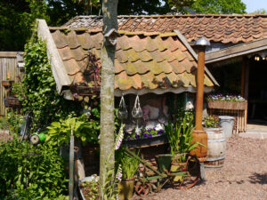 Am Gartenende von Bloumhoeske