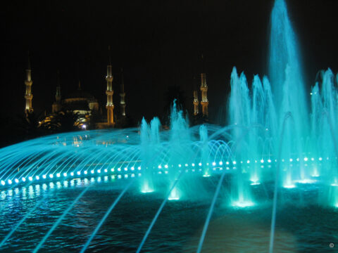 Langsam wird es still am Sultanahmet Platz 