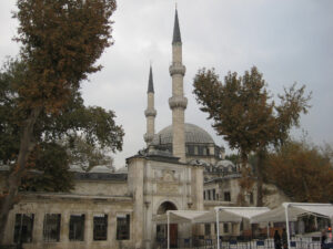 Die Eyüp Sultan Moschee in Istanbul