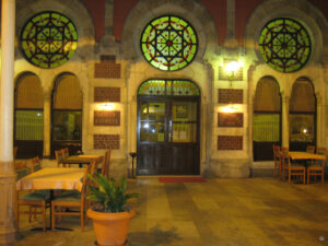 Im Bahnhof Istanbul Sirkeci, berühmt als Station des Orient-Express.