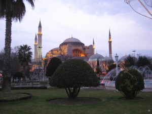 Die Hagia Sofia in Istanbul