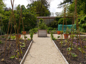 Der Gemüsegarten von Heale Garden