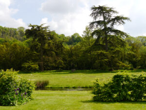 Landschaftsteil von Heale Garden