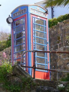 Telefonhäuschen in St. Ives