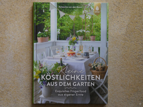 Buchcover "Köstlichkeiten aus dem Garten", van den Boom.